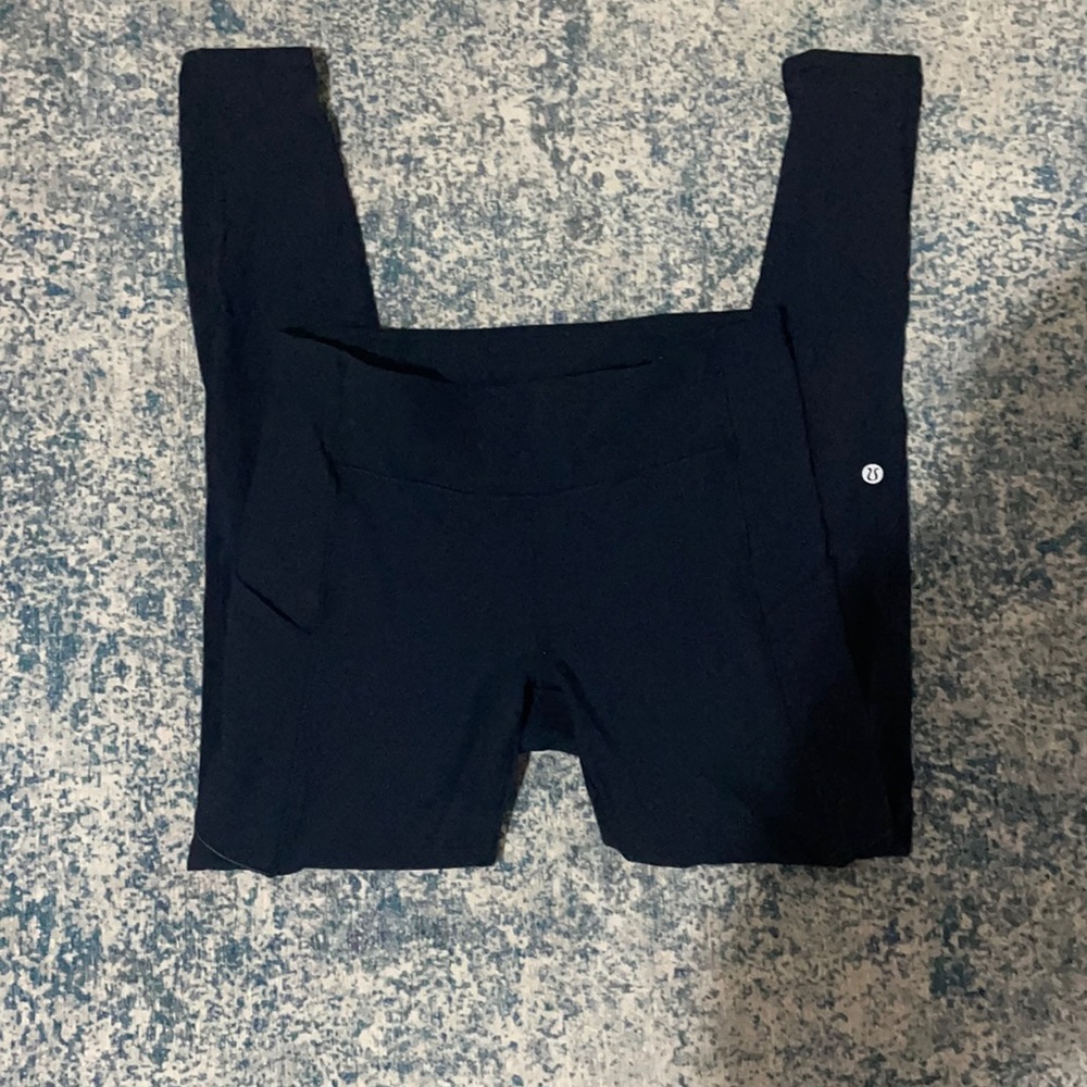 {Lululemon} navy blue leggings